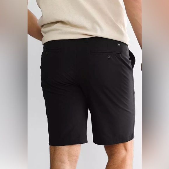 REEF Dante Walking Shorts Black Stretch Hybrid 34 New 8” inseam - Picture 4 of 5